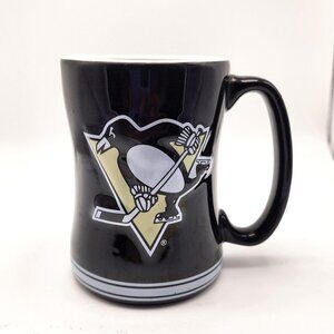 Boelter Brands NHL Pittsburgh Penguins Black Coffee Mug